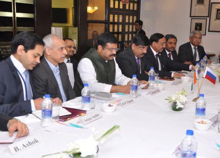 Signing of MoU for stake in oil assets in Russia