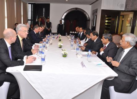 Signing of MoU for stake in oil assets in Russia