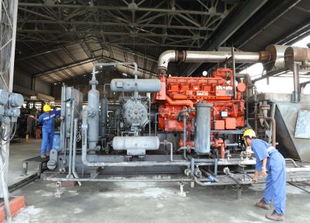 Gas Collecting Station