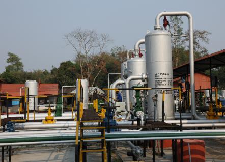 Gas Collecting Station