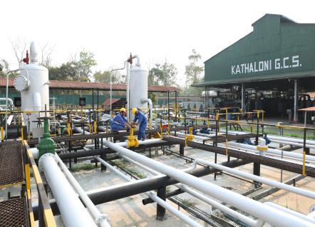 Gas Collecting Station